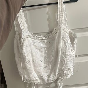 Abercrombie Lace Detail top